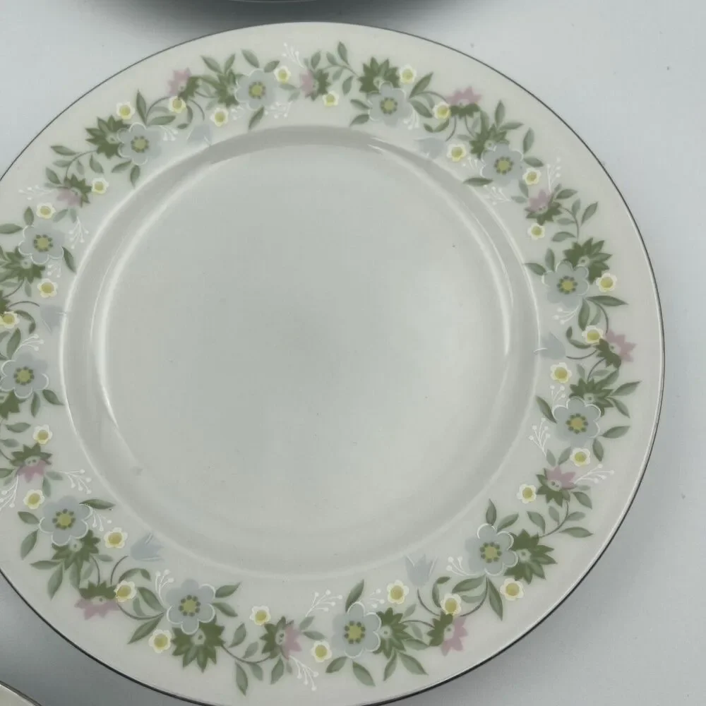 J. Haviland FOREVER SPRING Bavarian 6” Bread Appetizer Dessert Plates (Lot Of 5)